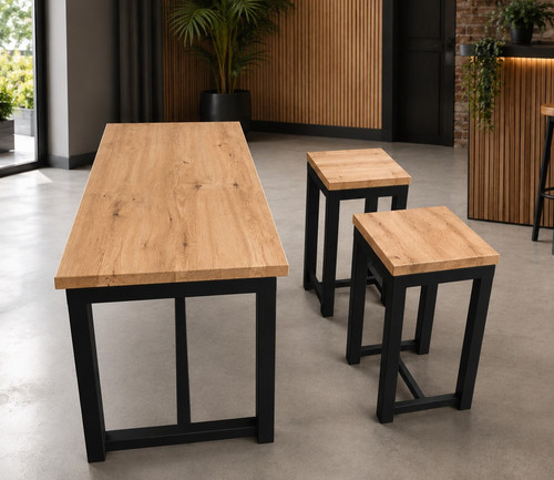 Bespoke rectangular oak top - oak,
