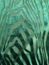 3mx1.66m w of green zebra skin