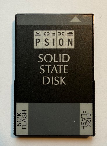 Psion 512k flash solid - psion,