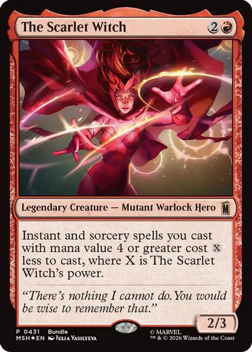 The scarlet witch 431 holo - witch,