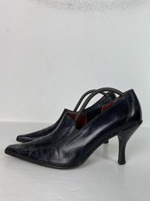 Donald J Pliner Black Leather
