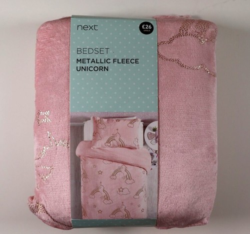 Next metallic fleece unicorn - fleece,