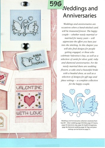 Cross stitch chart - cross,