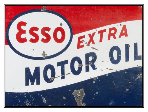 Esso extra motor - motor, retro