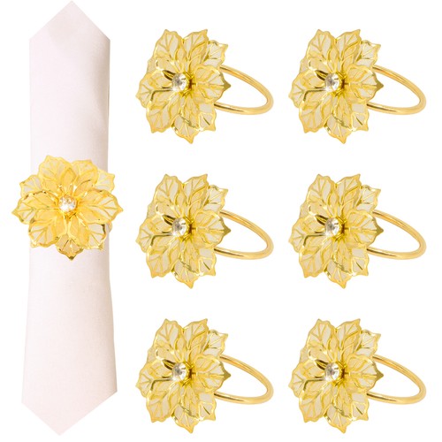 Tts 12pcs metal napkin rings - tts,