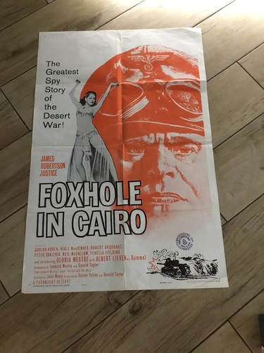 Film poster 1960 - film, foxhole