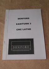 Denford Easiturn 3 CNC Lathe Manual