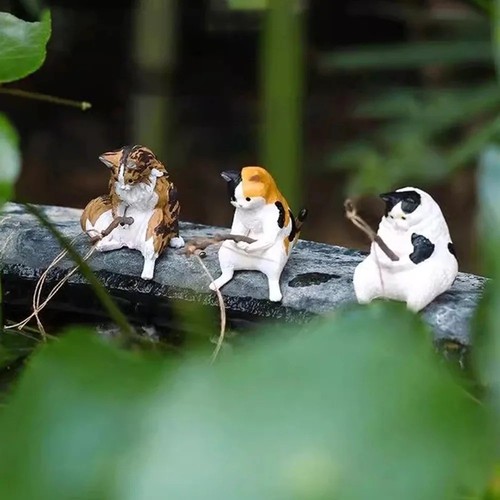 Mini cat fishing aquarium - mini,