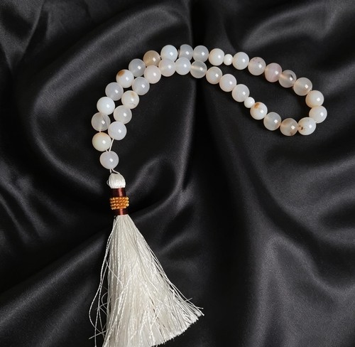 Natural agate white stone - natural,