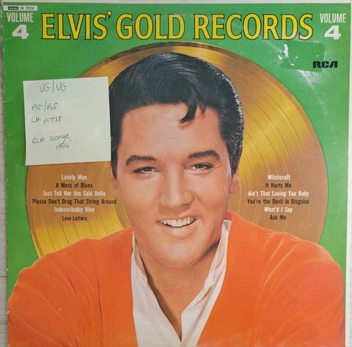 Elvis presley gold records - elvis,