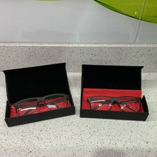 Hugo Boss HG23 Prescription Glasses Frames X 2 Pairs With Case 1 Used 1 Unused