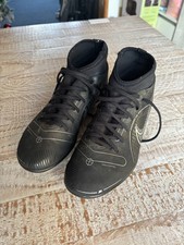 Boys Black Nike Mercurials