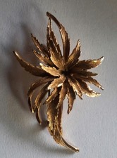 Vintage Gold Toned flower