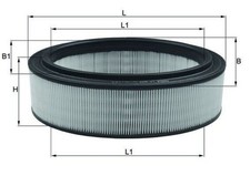 Air Filter MAHLE Fits DACIA
