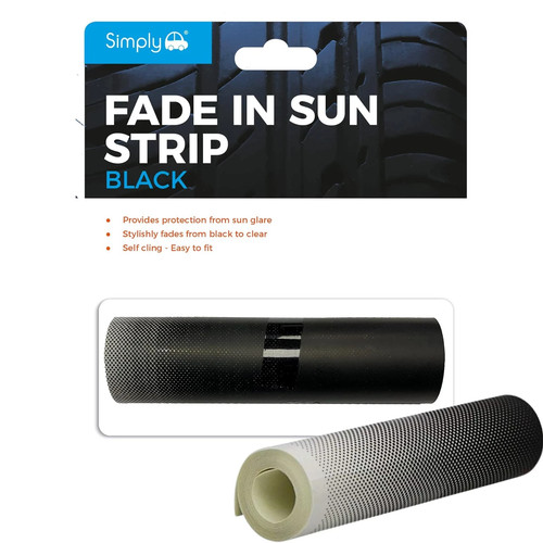 Car windscreen fade sun strip - windscreen,
