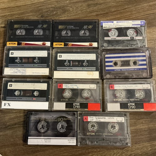 Blank cassette tapes - blank,