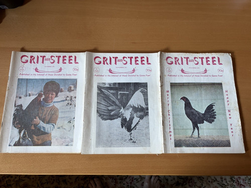 Vintage grit and steel - "grit, steel"