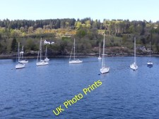 Photo 6x4 The Fleet's in! Kilbeg The yachts of Isle of Skye Yacht charter c2015