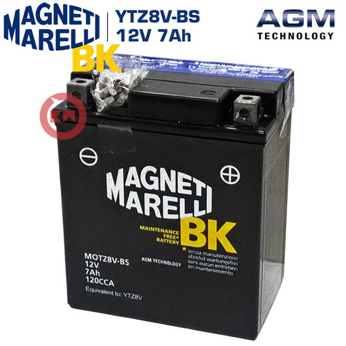 Battery 12v 7ah magnti - 12v, marelli