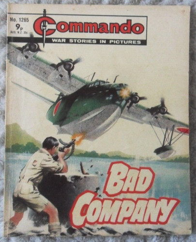 Commando comic bad company - commando,