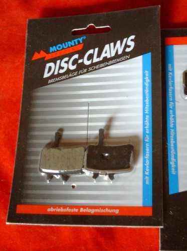 Disc brake pads for avid - pads,