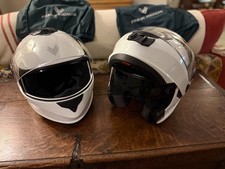 Frank Thomas DV06 Flip Front Helmet x1, washable liner & internal sun visor