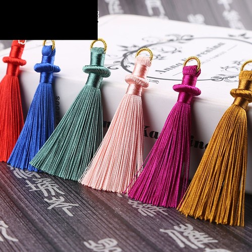 10pcs 8cm handmade tassels - handmade, for