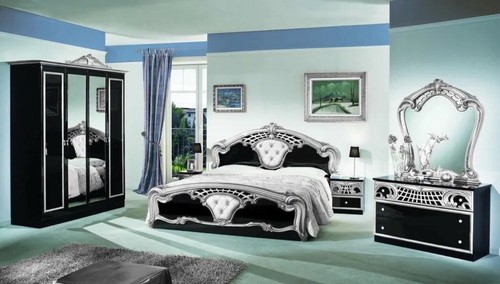 Lara italian bedroom set - lara,