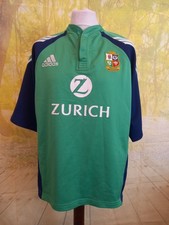 British Lions Rugby Union 2004 2005 Ireland green Shirt. UK men's size XL