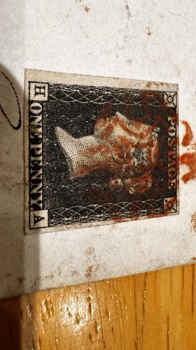 1840 penny black queen - 1840,
