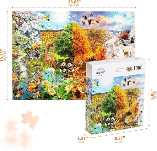 Four seasons 1000 jigsaw - four,