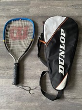 Dunlop Aerogel 4D Titanium Squash Racket + Cover – Lightweight & Durable