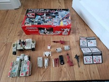 Transformers G1 Vintage 1985 Metroplex Autobot Battle Station Boxed