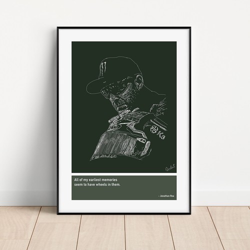 Jonathan rea sketch - jonathan,