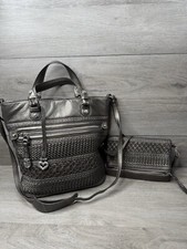 Brighton “Wonder Weave” Organizer Convertible tote shoulder & Crossbody Bag