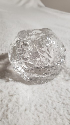 Kosta boda glass snowball tea - boda,