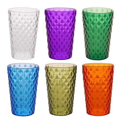 Coloured tumblers plastic - tumblers,