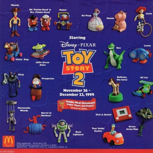 1999 disney toy story - disney's, 2