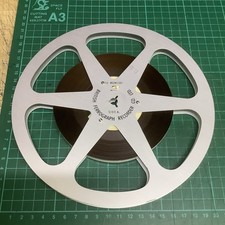Ferrograph 8.25” Silver Aluminium Reel to Reel Spool - Boxed
