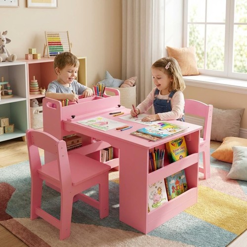 Kids art table and chair - kids,