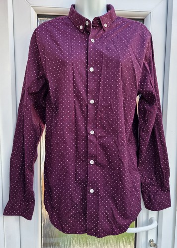 Steel jelly burgundy spotty - &,