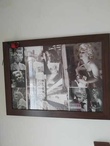Walnut framed marilyn monroe - marilyn,