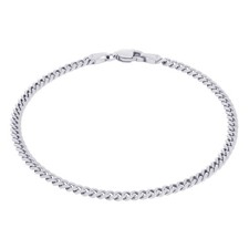 10K White Gold 3mm-9mm Miami