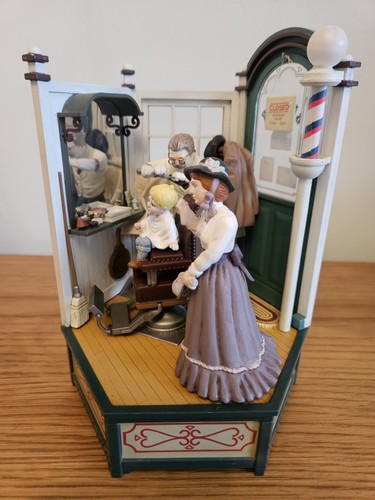 Enesco victorian barber shop - victorian,