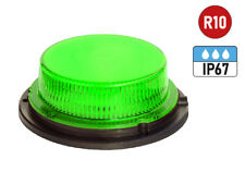 Vision Red Low Profile 12V Magnetic LED Beacon Safety Warning Light - Green
