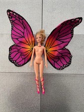 Barbie Mariposa & The Fairy Princess Doll With Butterfly Wings - Working