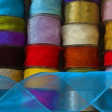 Premium organza wired edge - premium,