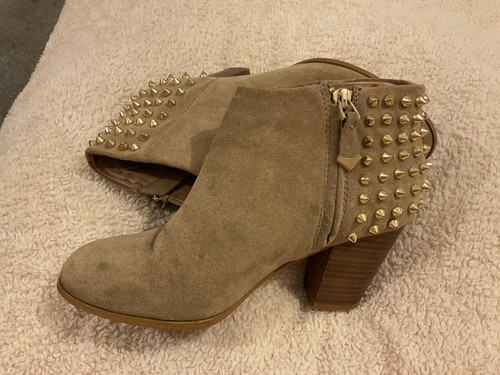 Zara suede studded ankle - ,