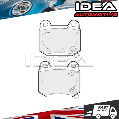 Brake pads set - rear, idea