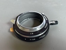 NIKON BR-4 Bellows Ring Macro Adapter with Nikkor extension tube K1